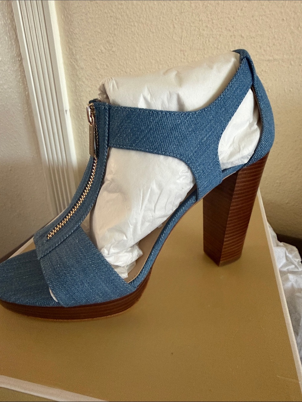 Michael Kors berkley sandal Denim